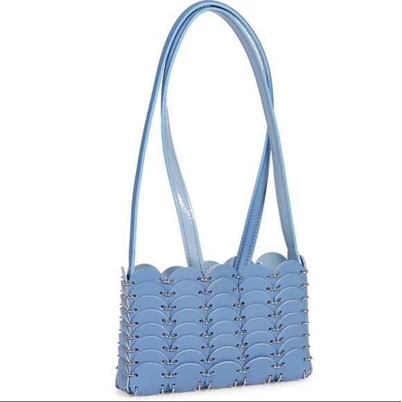 SOLD⛔️Authentic PACO RABANNE Linked leather magnetic closure crossbody - Picture 5 of 15